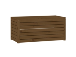 Garden Box, Garden Boxes Vidaxl Marrom Madeira De Pinho (101 X 50.5 X 46.5 Cm)