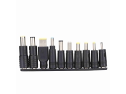 10 Peças Conector Adaptador De Plugue De Energia Dc 5.5mmx2.1mm Abs Com Ampla Compatibilidade