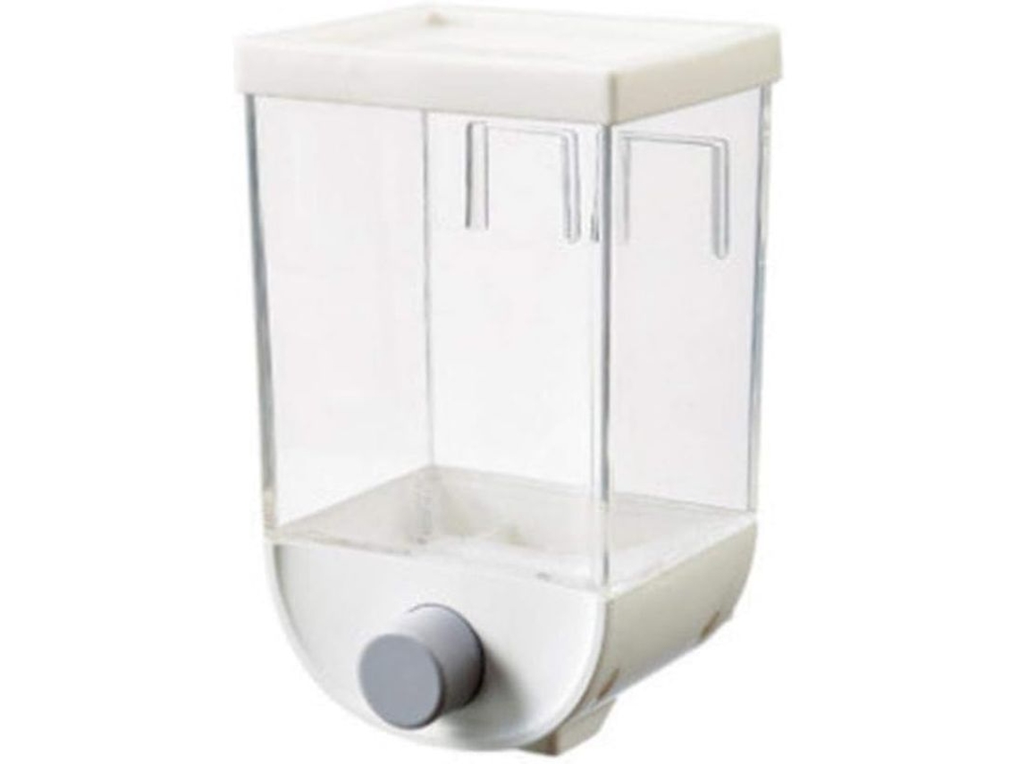 Caja De Armazenamento De Alimentos Suspensa Hermética Para Arroz, Aveia E Cereais - 1 L