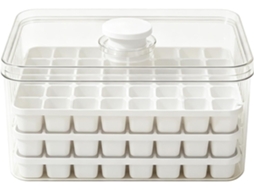 Forma De Gelo Para Freezer, Molde De Gelo De Pressão De 3 Níveis, 96