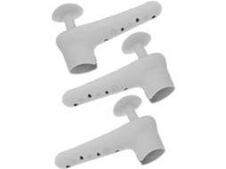 Conjunto De 3 Luvas Silicone Para Maçanetas Portas, Capas De Segurança Para Maçanetas Portas Casa E Escritório, Na Cor