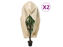 Vidaxl Coberturas Para Plantas Com Fecho 2 Pcs 70 G/m² 3,93x3 M