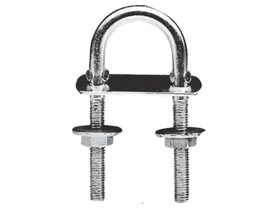 Olho de Arco Redondo Prateado 10 X 45 Mmplastimo