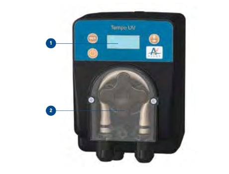 Bomba Doseadora Tempo Uv Oxigénio Activo Peroxido / Algicida SCP
