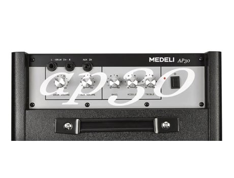 Medeli Monitor de Bateria 40 Watts 2 Entradas