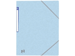 Pasta de Canto OXFORD Top File Din A4 Azul Pastel