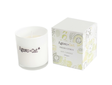 Vela Votiva Citrus 9.5X9.5X9.5 Cm