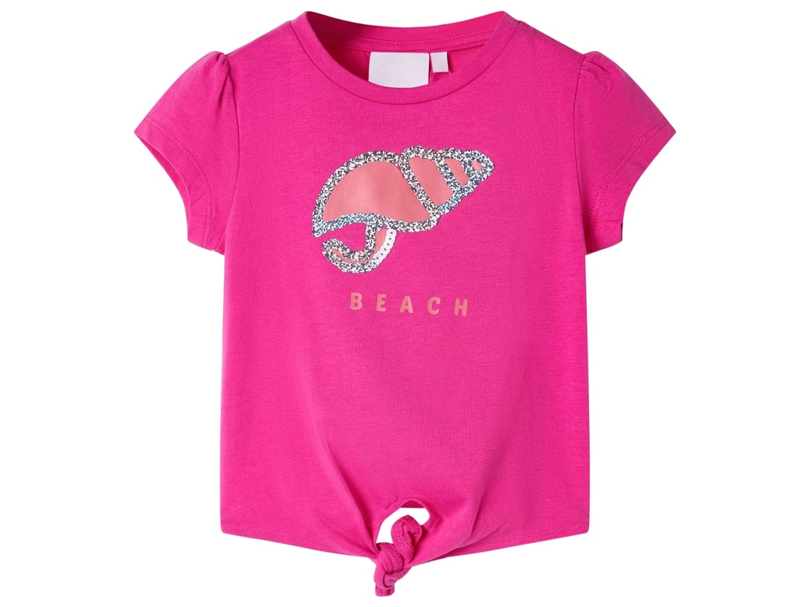 T-shirt De Criança Rosa-escuro 116