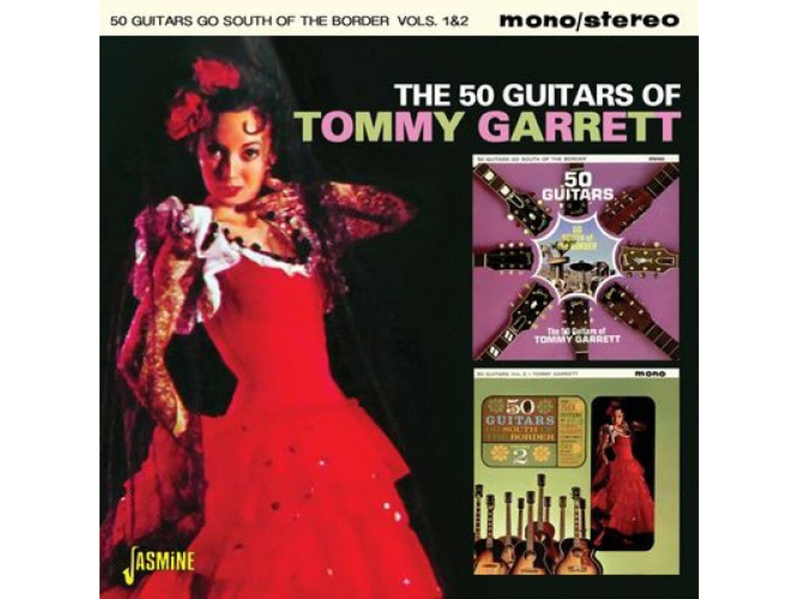 CD The 50 Guitars Of Tommy Garrett - 50 Guitars Go South Of The Border Volumes 1 & 2