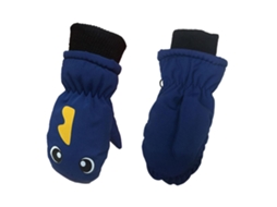 Rebe-1 Par De Luvas Para Bebê Meninos Meninas Inverno Quentes Impermeáveis Resistentes Ao Vento Para Esqui Exterior