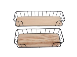 2pcs Sem Rack De Armazenamento De Perfuração