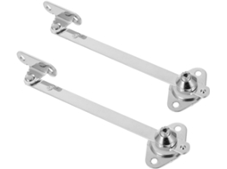 2 Peças De Aço Com Suave, Suporte Para Porta Armário Resistente.