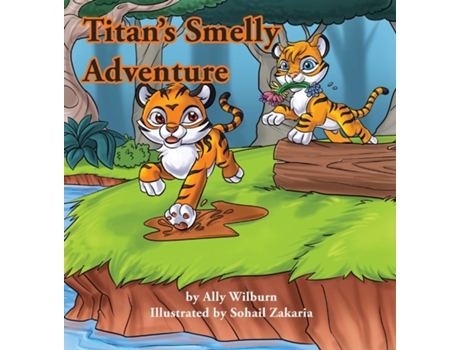 Livro Titans Smelly Adventure de Ally Wilburn (Inglês)