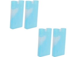 Conjunto de 4 Bolsas Térmicas para e Caixas Gelo Carro, 250ml em Material Pe, Reutilizáveis CHABERLU