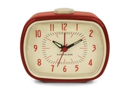 Relógio Despertador Retro KIKKERLAND Vermelho