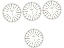 Tachinhas Transparentes , Clipes De Papel Para Quadro Branco E