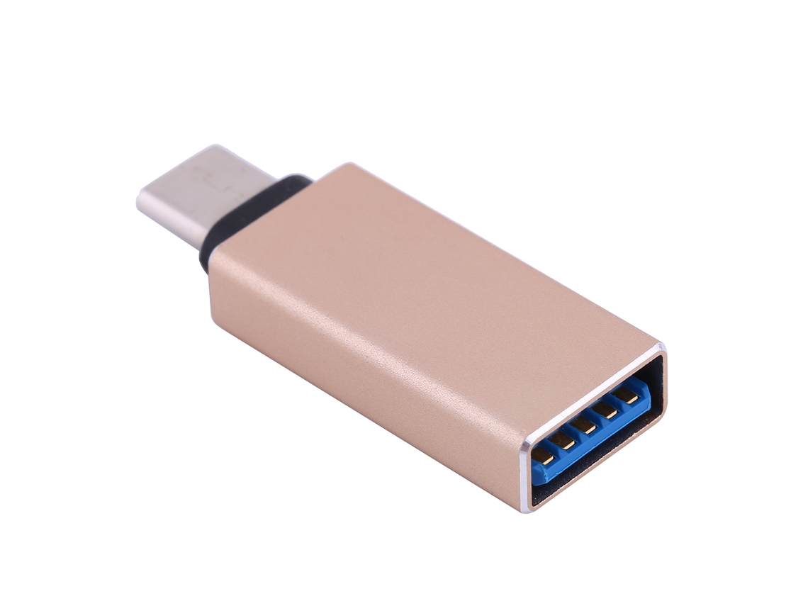 Adaptador EOOCOO (type c para Usb3.0 Ouro)