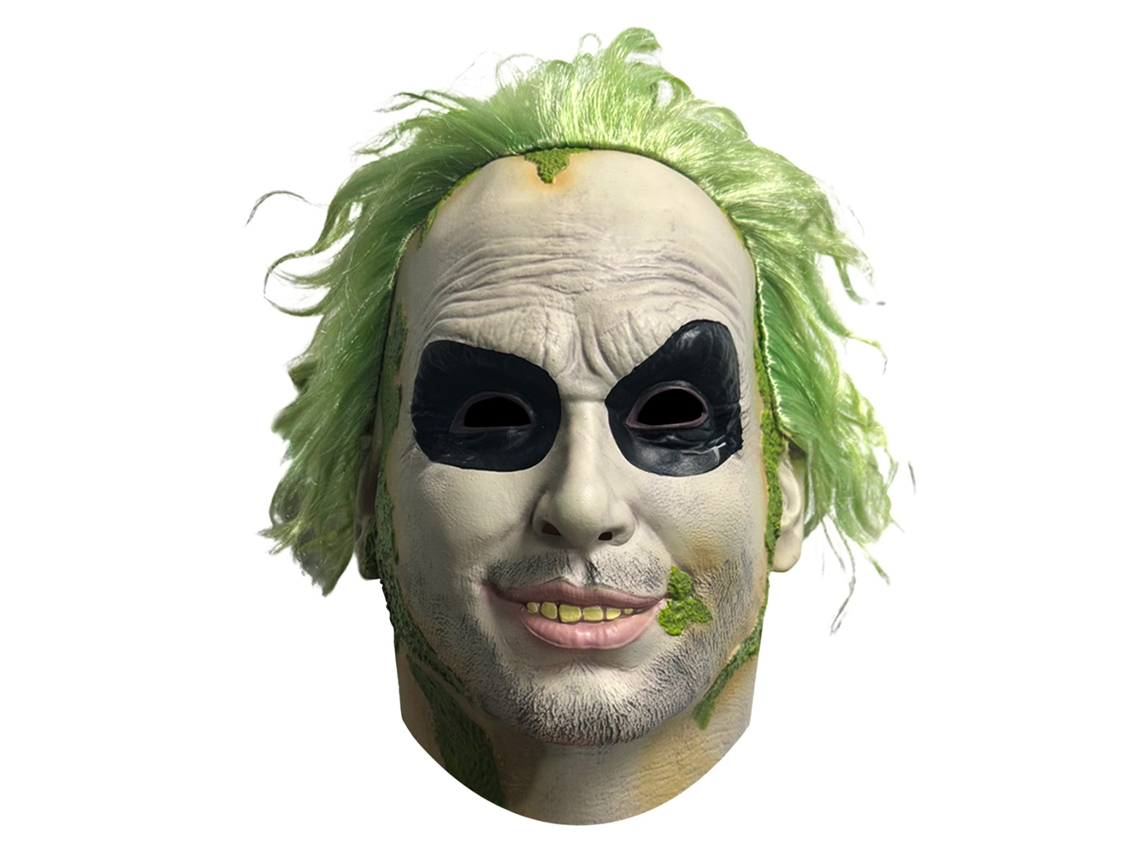 Máscara De Halloween Beetlejuice, O Palhaço Gótico, Coringa Assustador, Látex, Máscara Completa, Máscara De Baile, Cosplay, Adereços De Fantasia