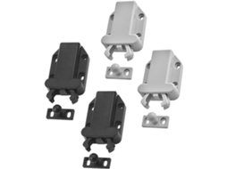 Conjunto De 4 Fechos De Pressão De Plástico Com Travamento Automático, Instalação