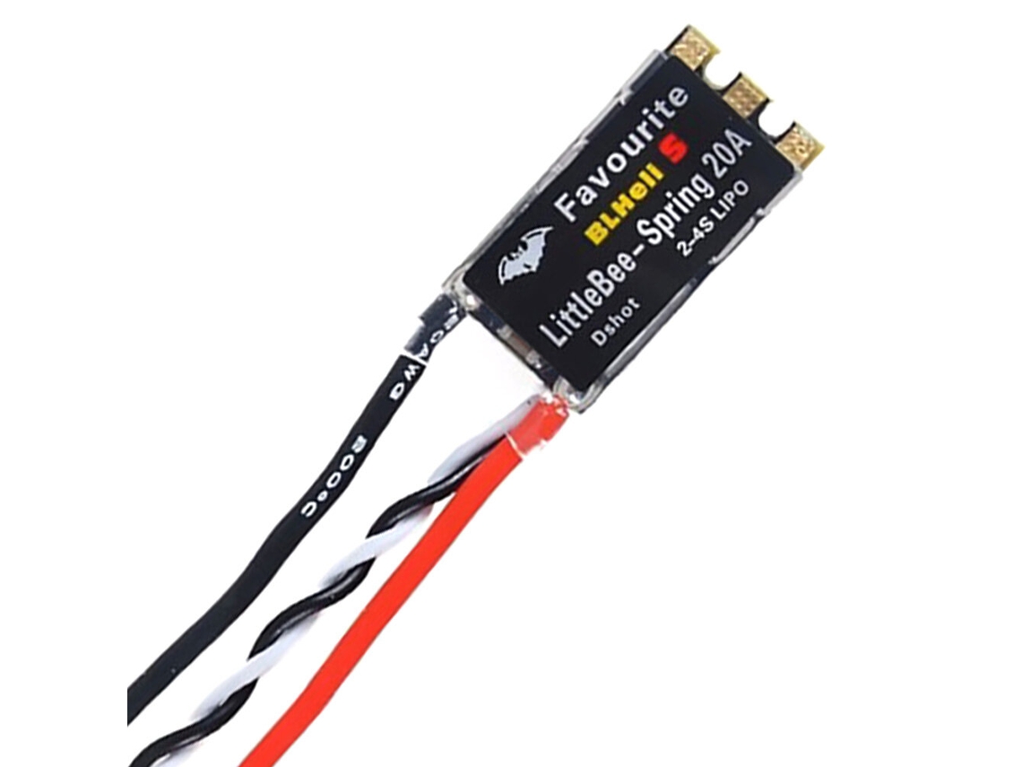 4 Unidades 4pcs Littlebee 20a 2 6s Blheli_s Opto Brushless Esc para Drone Rc Diy Fpv Racing MDUG