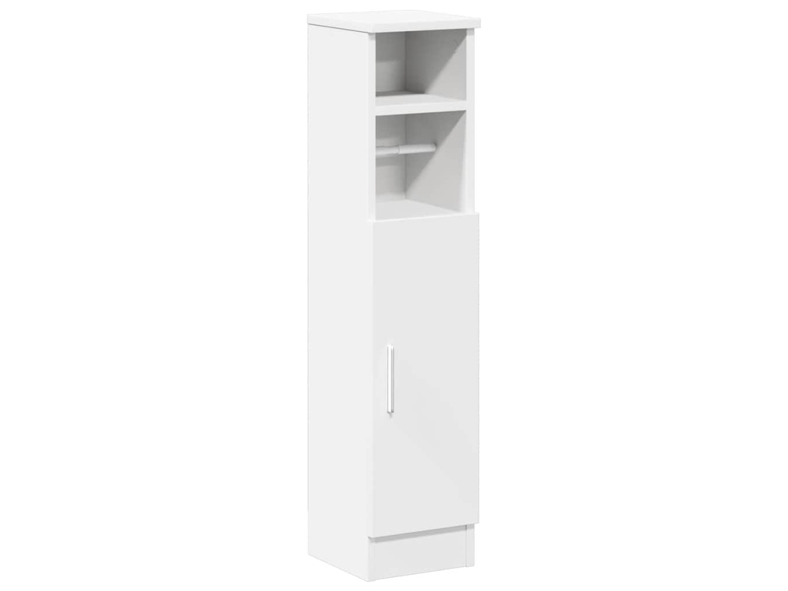 Bathroom Cabinet, Bathroom Cabinets Vidaxl Branco Madeira Processada (n/a)