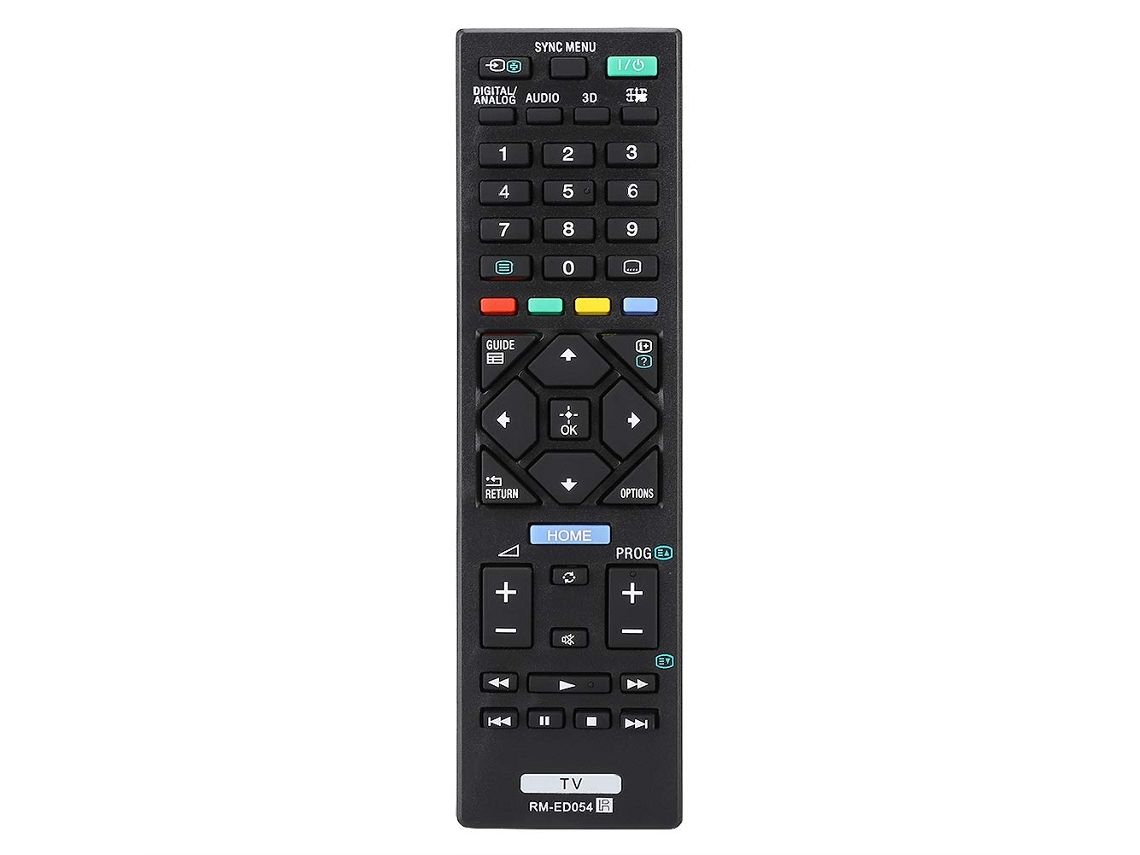 Remote Control For Sony Rm-ed054 Smart Tv - Black