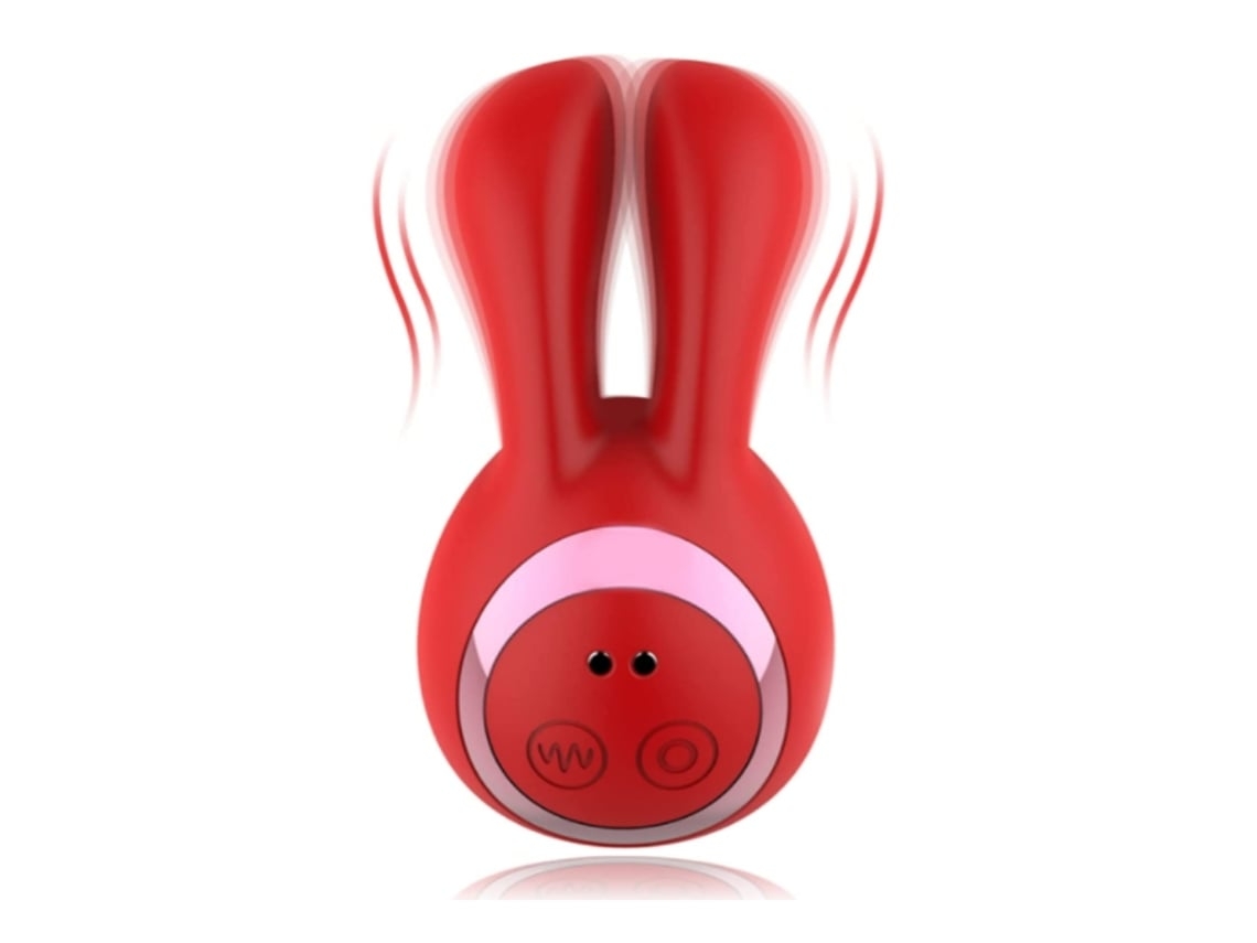 Vibrador Feminino Yunzii Possui 8 Modos De Vibração Para Estimulação Do Clitóris Vermelho