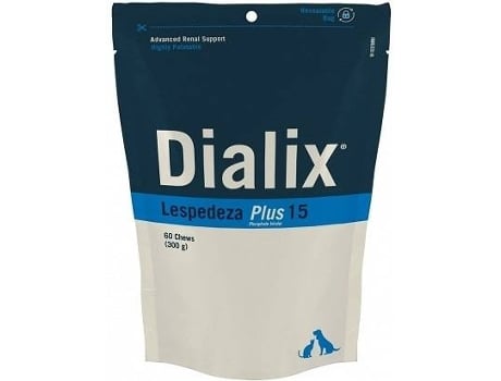 Complemento Alimentar para Cães  Dialix Lespedeza Plus 15 (60 Uni)