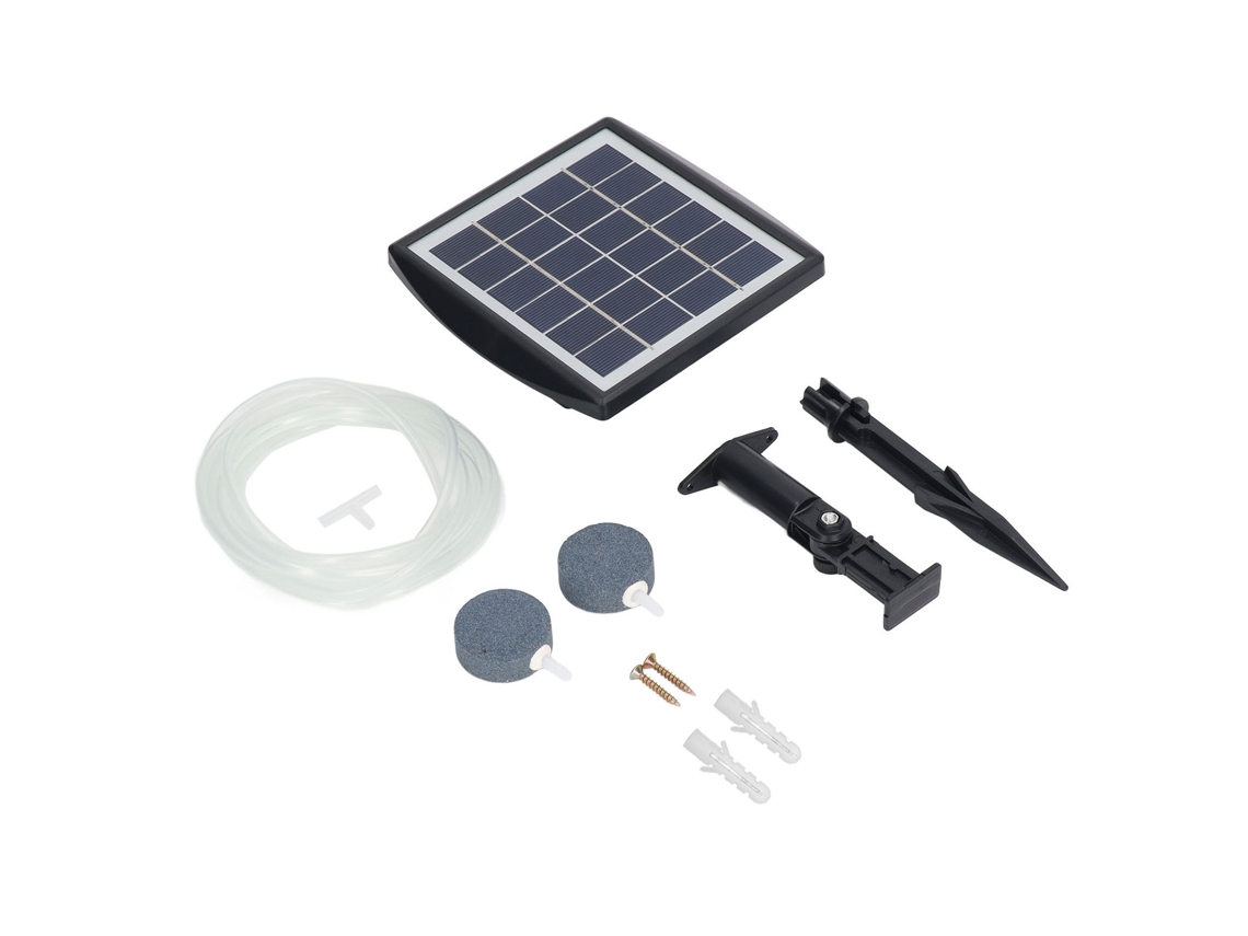 Bomba de Ar Solar 2w 6v À Prova D'água para Aquários