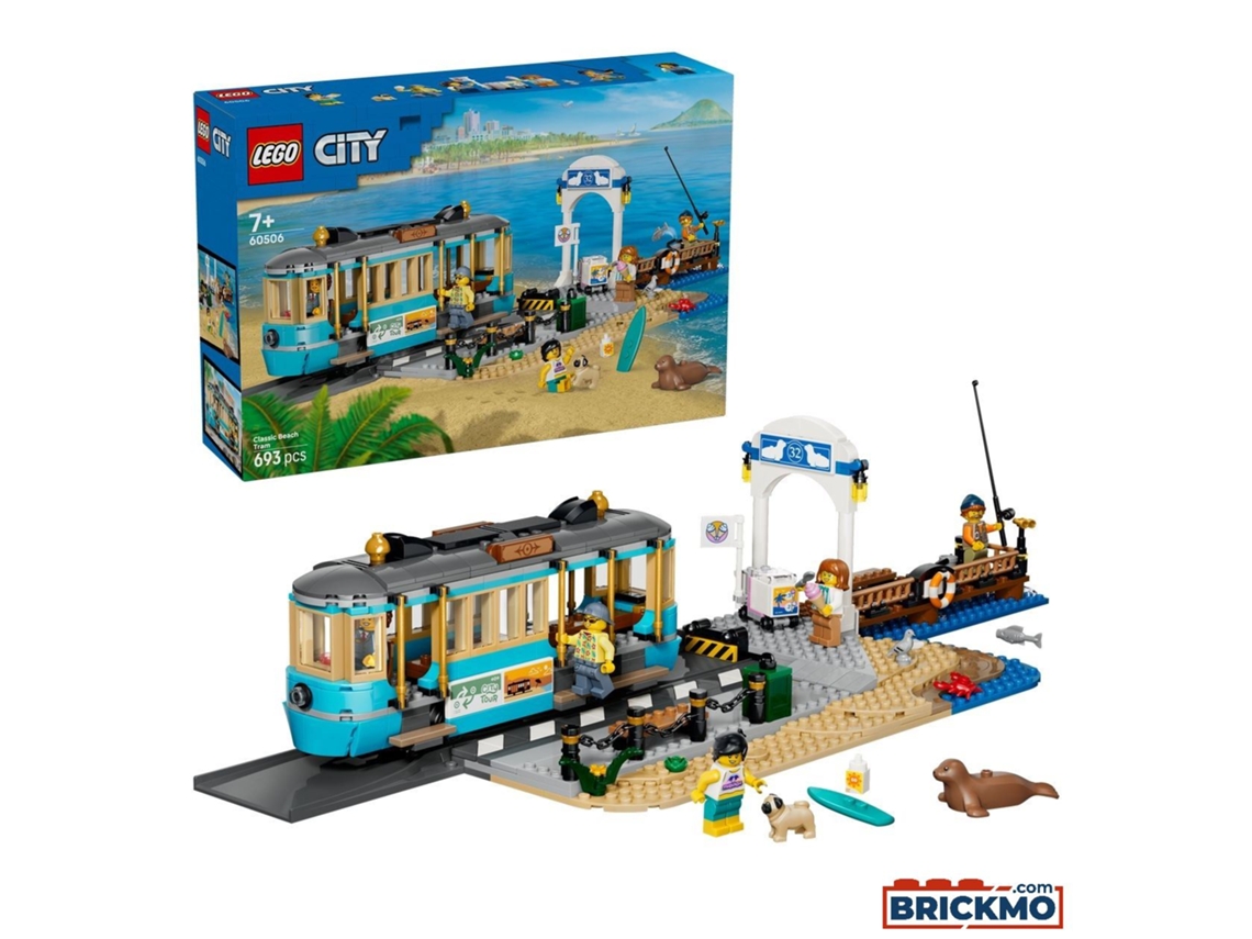 Lego City 60506 Elétrico Clássico De Praia 60506
