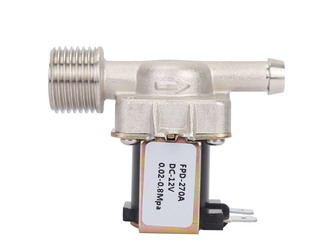 Válvula Solenoide Elétrica Nc De Cobre 1/2 Polegada Inlet Para Água (dc12v)
