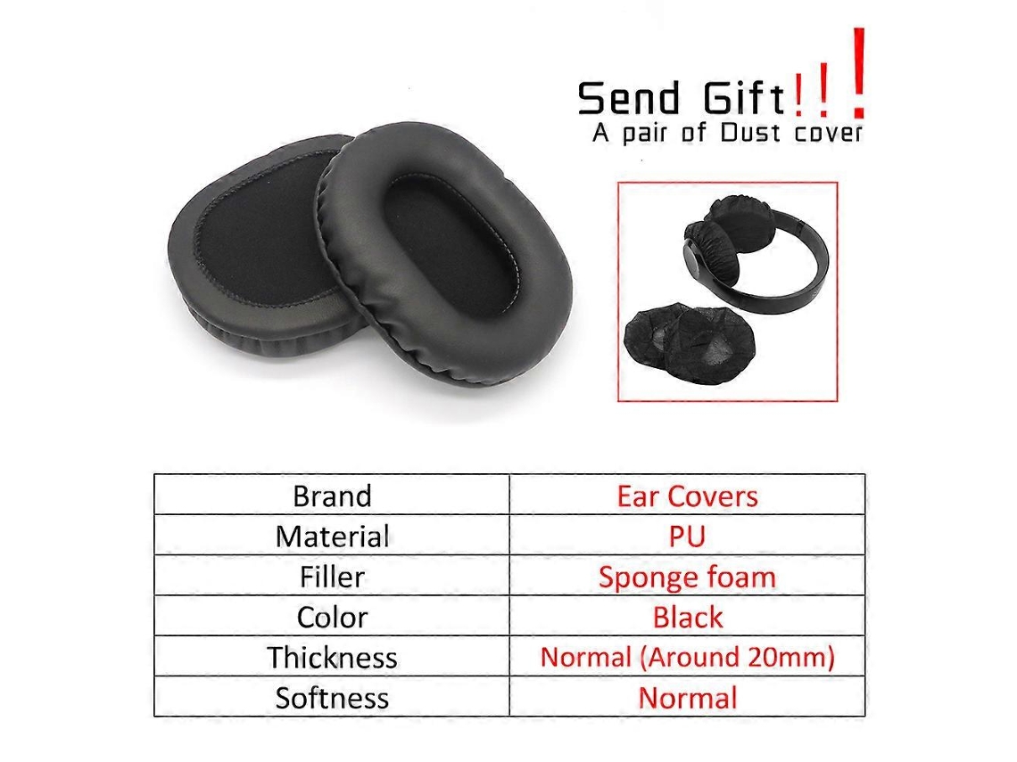 Almofadas De Substituição Para Fones De Ouvido Sony Mdr Zx770bn Mdr Zx770ap Mdr Zx770bn Zx770ap, Almofadas De Couro Pu Db Brilvibera