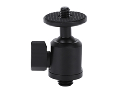 Aetheria adaptador de Base Quente Mini Cabeça de Bola Rotável 360 Graus 1/4 e 3/8 Polegadas para Câmera Celular Tripé