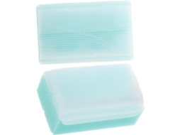 Escova Sensorial Macia E Portátil De 2 Peças Para Banho, Massagem Tátil, Higiene E Treinamento Sensorial, Esponja Macia