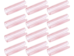 Lifkome Conjunto De 12-presilhas Antiderrapantes Em Abs Para Lençóis, Design Minimalista Rosa, Ideais Para Colchões E