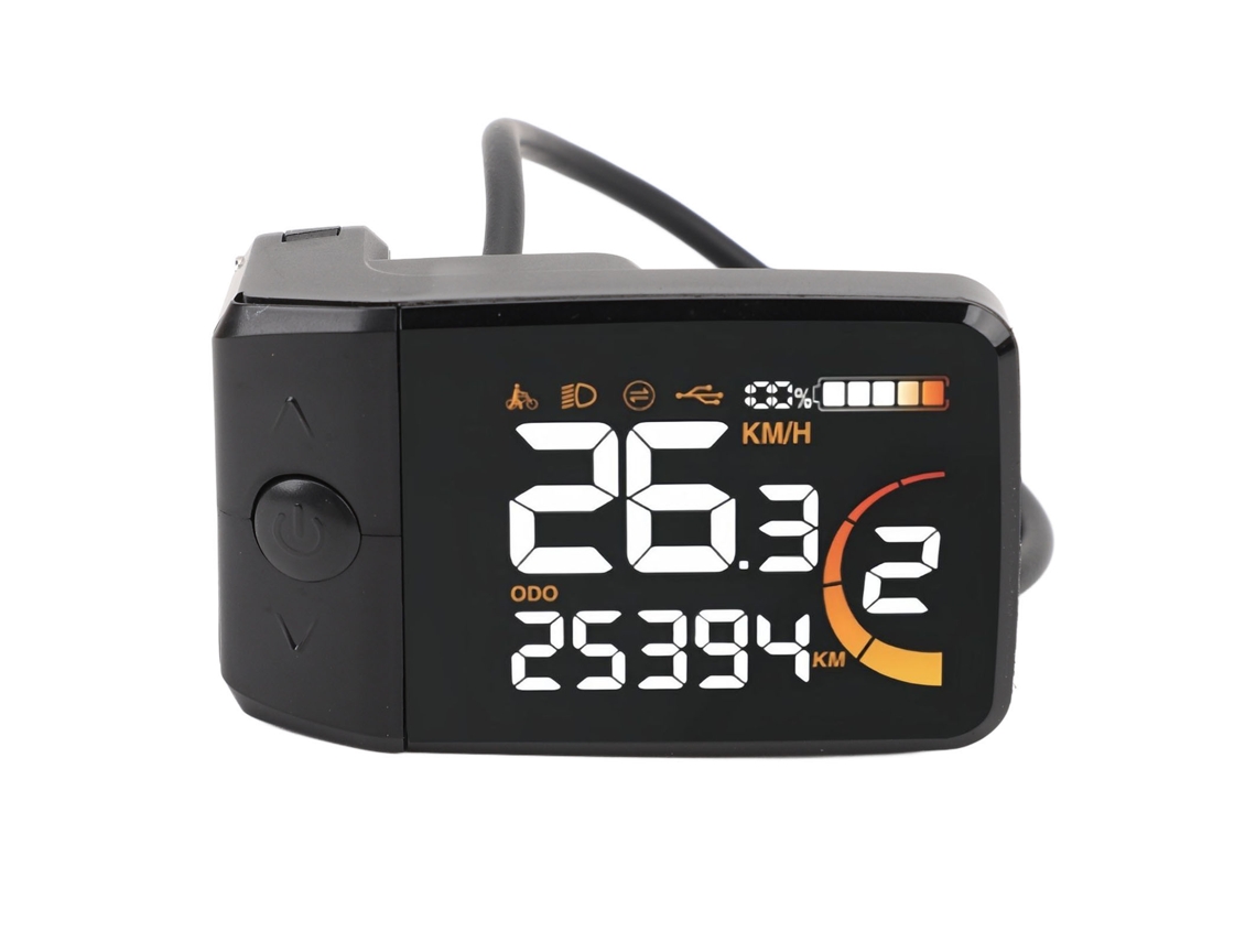 Display De Ciclismo Laxiscreed Com Velocidade E Marcha Para Bicicleta 48v