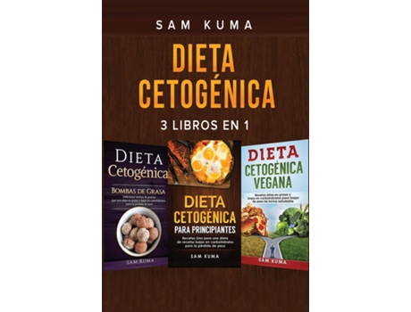 Livro Dieta Cetogénica 3 Libros En 1 De Sam Kuma (inglês)