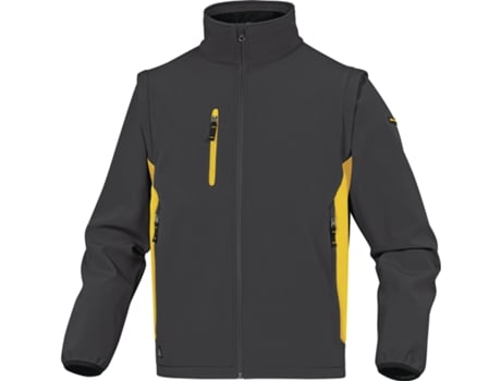 Casaco Softshell 96% Poliéster 4% Elastano  Mangas Amovíveis DELTAPLUS