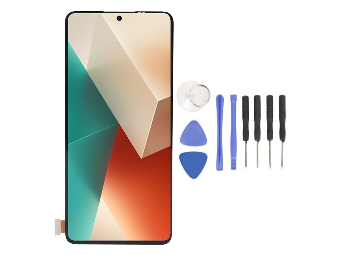 Peça de substituição de tela OLED para Xiaomi Redmi Note 13, 120Hz EOOCOO