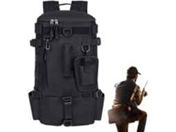 Mochila De Pesca | Bolsa Para Equipamento De Pesca Com Suporte Para Vara | Mochila Impermeável Para Gokoco
