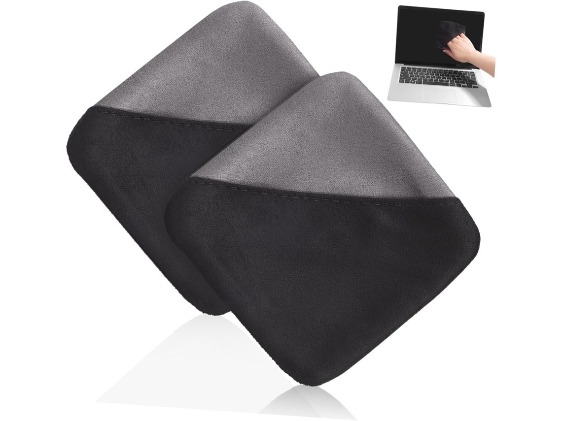 Conjunto de 2 Panos de Limpeza Reutilizáveis de Microfibra para Telas e Tecidos. SFUSHOS