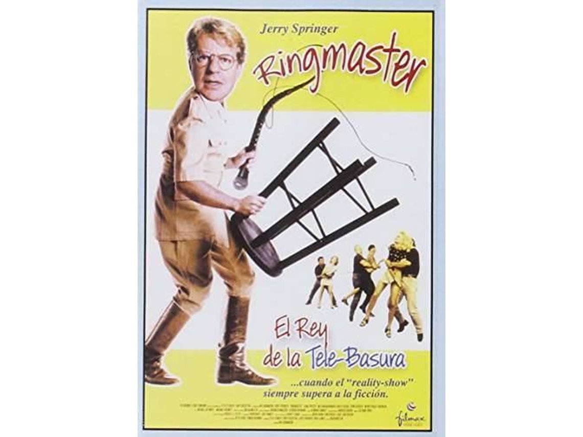 DVD Ringmaster El Rey De La Tele-Basura (Edição em Espanhol)