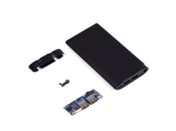 Kit de carcaça para power bank, alta capacidade, carregamento rápido