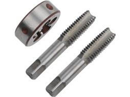 Ferramenta De Corte Rosca Métrica Hss M14x2 Macho Direita Em Aço Com 78mm Comprimento Para Perfuração Metal, Pacote Com