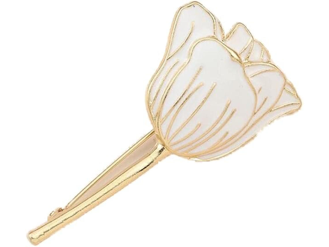 Broche Com Design De Flor Para Mulheres