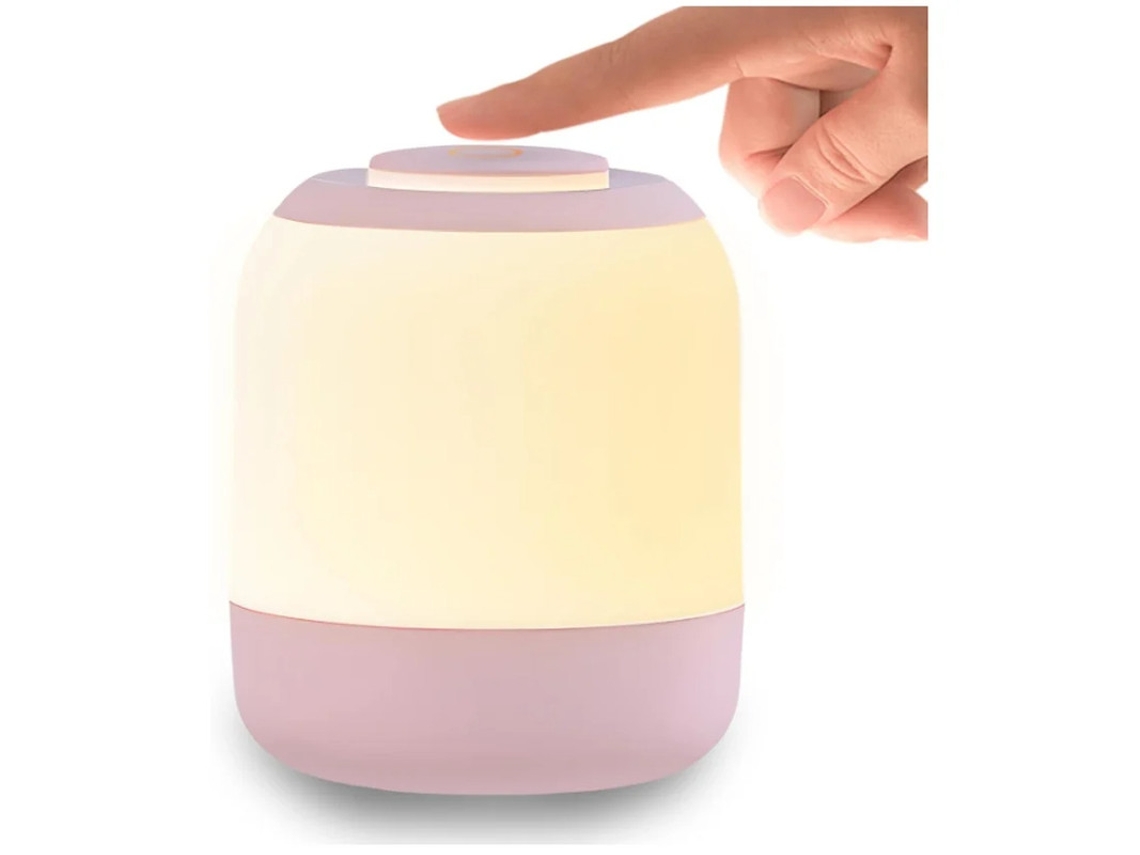 Candeeiro De Mesa De Cabeceira Touch Luz Noturna Led Regulável Para Quarto Berçário Sala De Estar E Quarto De Bebé Auxiliar De Bestvite
