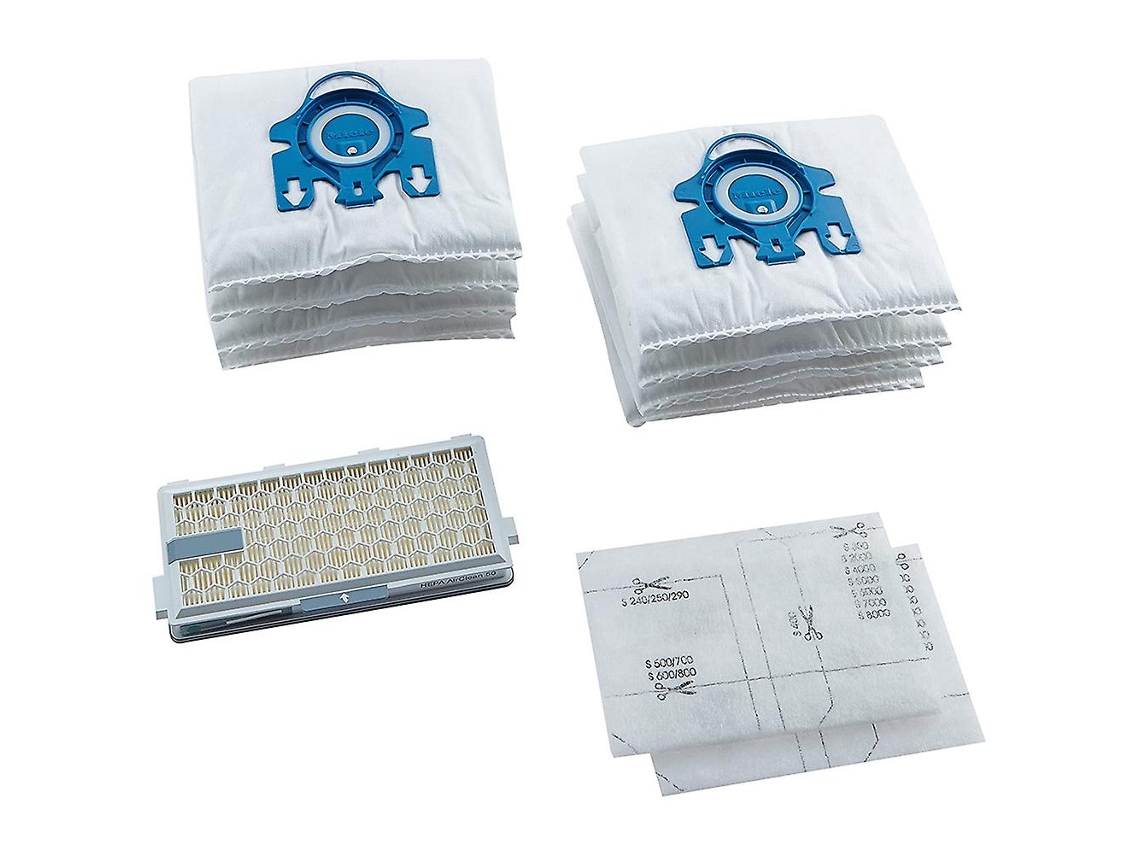 Sacos de Pó de Proteção de Motor com Filtro Hepa para Peças Miele 3D Gn S8 Sf-50
