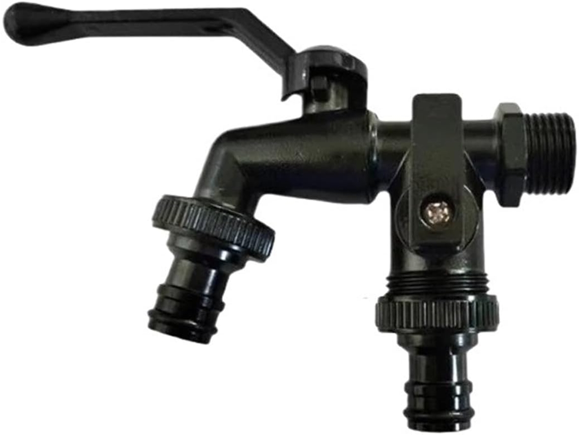 Torneira De Jardim Externa Em Latão Com Conector Para Mangueira E