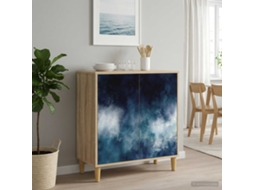 Vidaxl Buffet Raalte Sonoma 69 X 33 X 75 Cm Derivados De Madeira