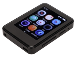 Leitor Mp3 Bluetooth SMANDY Mp08 2.5Inch Ecrã Tátil 32G Tf Card Preto